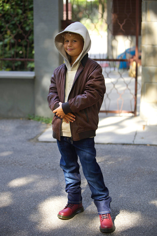 Berna - Giubbotto Ecopelle | Shoe - Felpa | Replay - Jeans