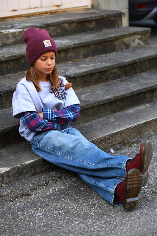 Only - Jeans Balloon | Please - Felpa | Dr Martens - Anfibi