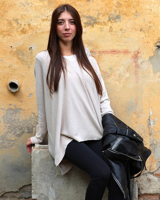 Susymix - Maglia a maniche lunghe, Leggings, Chiodo | Haveone - Cappello