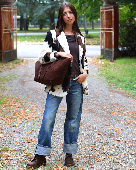 Haveone - Maglia | Susymix - Giacca Muccata | Levi's - Jeans | John Dembar - Borsa