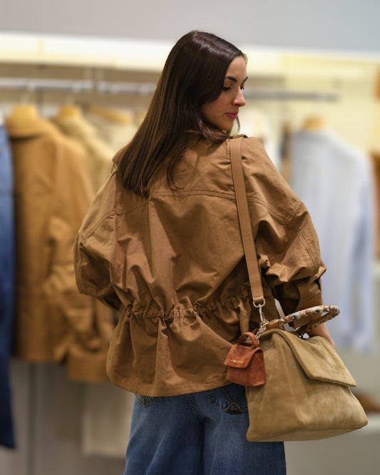 Weekend Max Mara - Giacca | Roy Roger's - Camicia e bermuda | Autry - Scarpa maculata | Orciani - Borsa