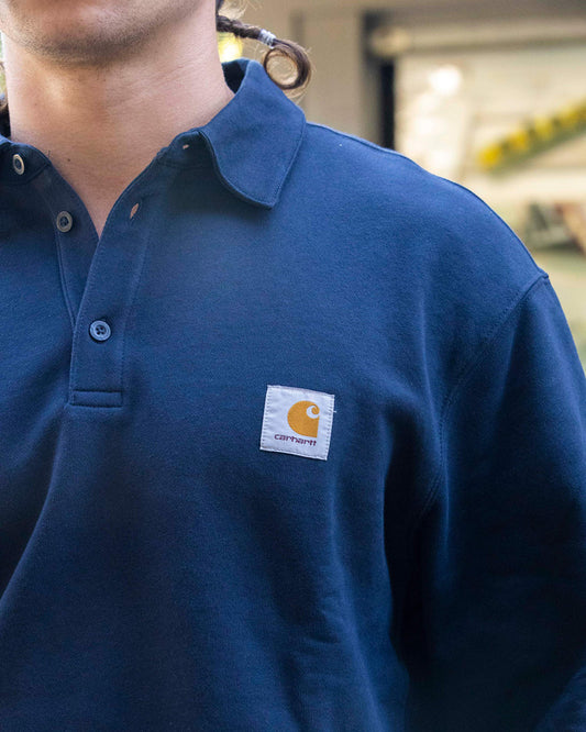 Carhartt - Polo Blu, Pantalone