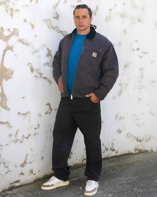 Carhartt - Maglione Azzurro, Pantalone, Giubbotto